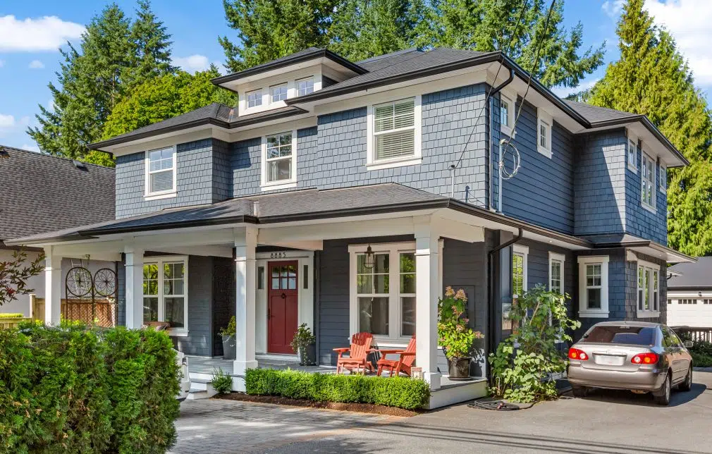 Cedar wood shingle siding Exterior home siding - installation cost of James Hardie, cedar, vinyl siding in Worcester, MA